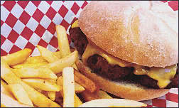 Spicy Chicken Sandwich with Fries